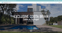 Desktop Screenshot of exclusivecostabrava.com